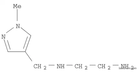 Molecular Structure of 105829-49-0 (1,2-Ethanediamine, N1-[(1-methyl-1H-pyrazol-4-yl)methyl]-)
